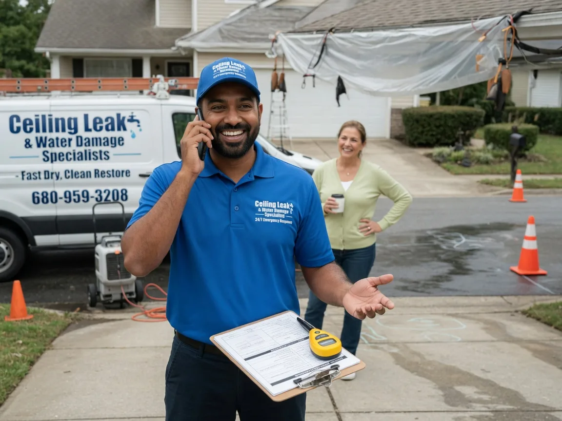 Ceiling Leak Cleanup Kingman, AZ FAQs